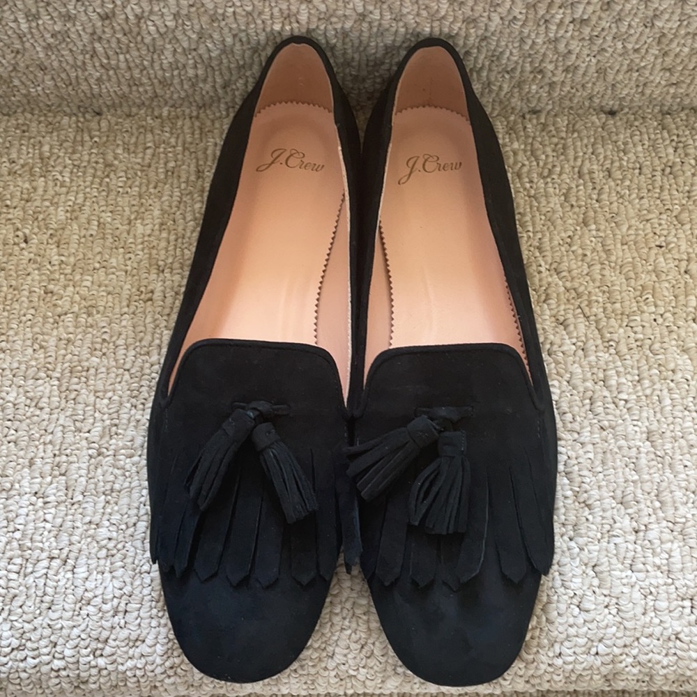 J. Crew Suede Flats Sz. 9.5